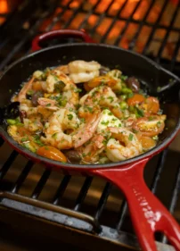 asador del mar gambas cazuela brasa